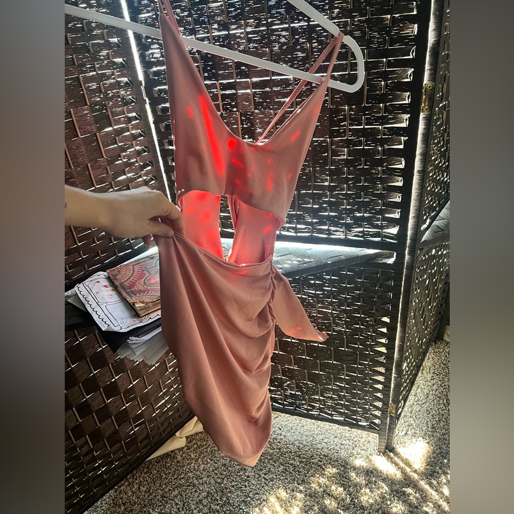 SHEIN pink dress